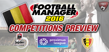 FM 2016 competitions preview Belgium