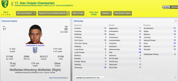 chamberlain fm 2013 future profile