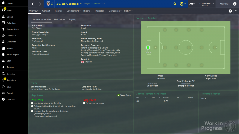 FM 2015 Player Happiness