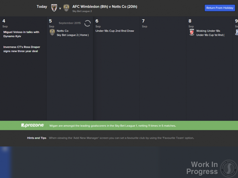 FM16 - Rolling Stats Processing Panel