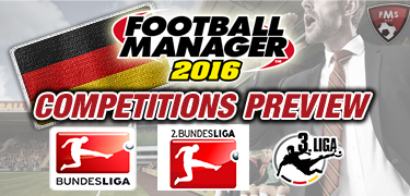 FM16 competitions preview Germany