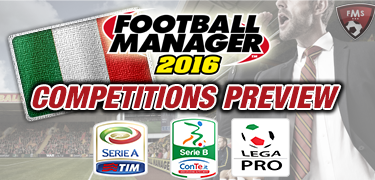 FM16 competitions preview Italy