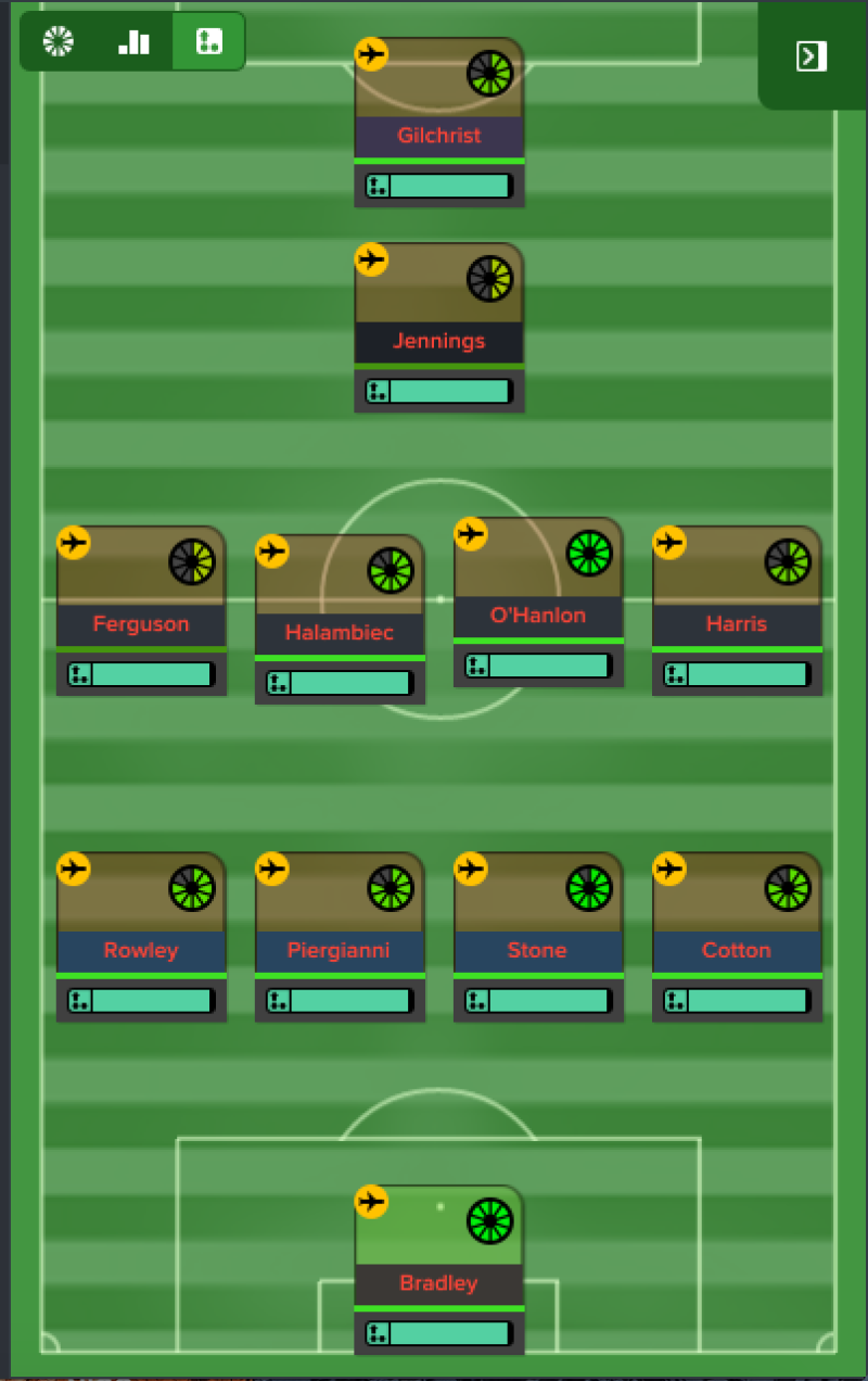 4-4-1-1 formation
